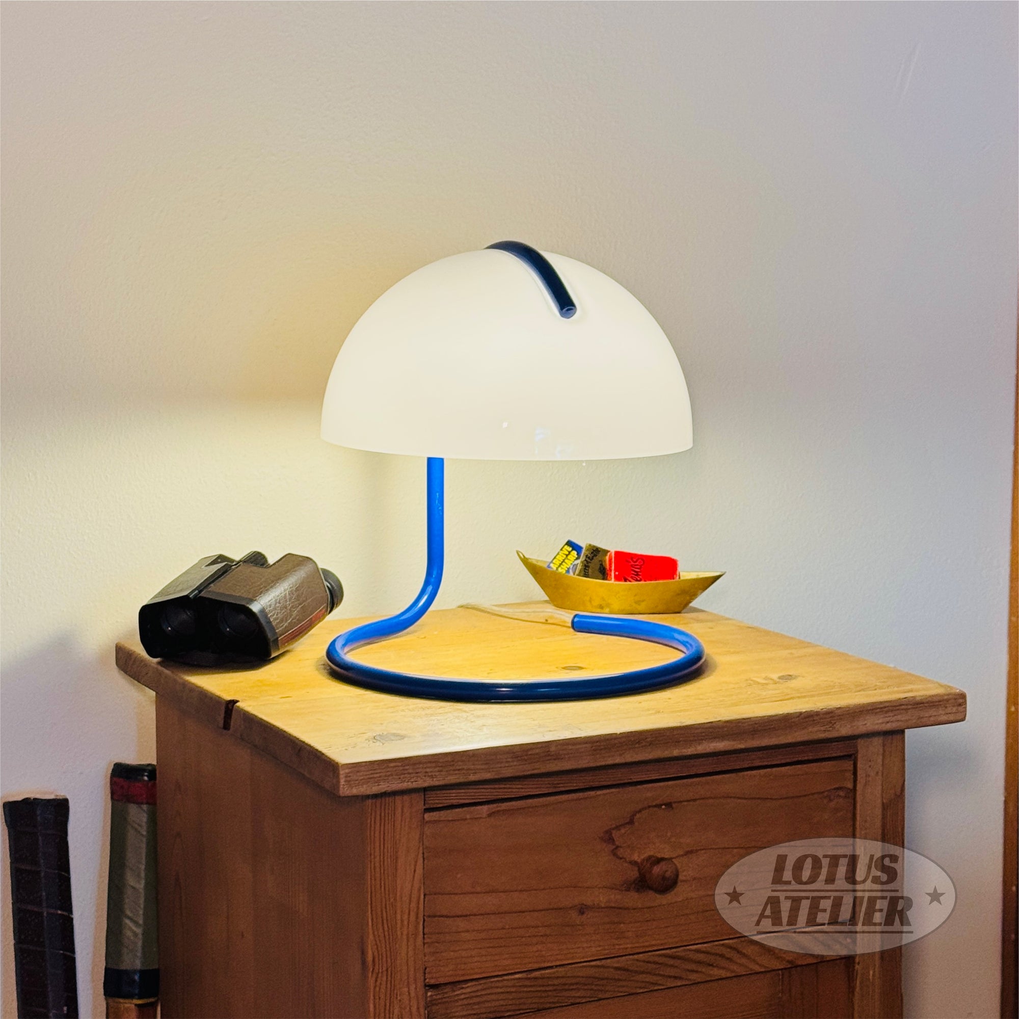 Chrome Bauhaus Lamp